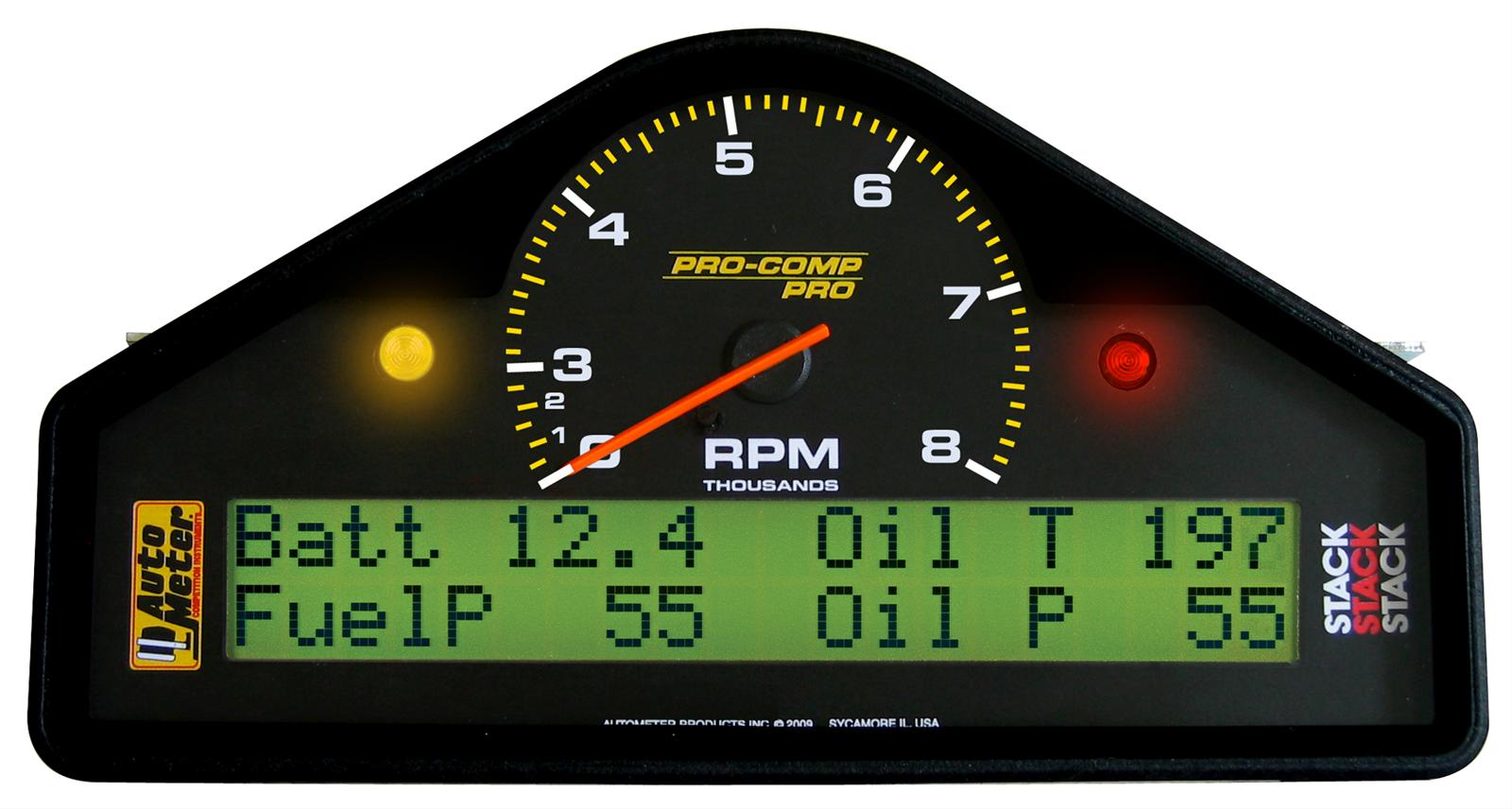 www.oliver-racing-us-parts.de - RACE DASH, 0-8K RPM