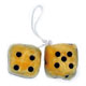 www.oliver-racing-us-parts.de - FUZZY DICE 6CM GELB