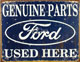 www.oliver-racing-us-parts.de - BLECHSCHILD FORD USEDHERE